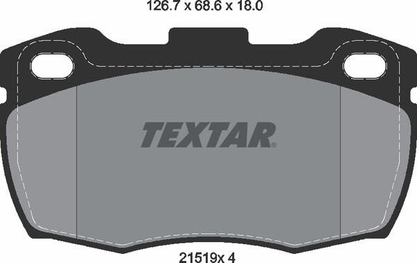 textar-2151901-წინა-სამუხრუჭე-ხუნდი